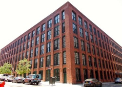 Former shoe factory, seen in tour of DUMBO, Brooklyn
